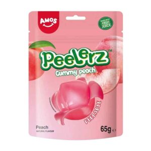 Peelerz Gummy Peach 65g x 12
