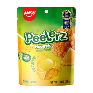 Peelerz Gummy Pineapple 65g x 12