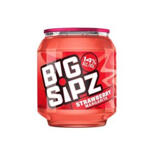 Big Sipz Strawberry Margarita 14% Vol 200ml x 24
