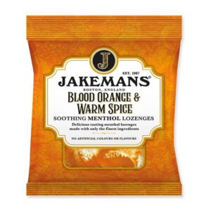 Jakemans Blood Orange & Warm Spice 73g x 12