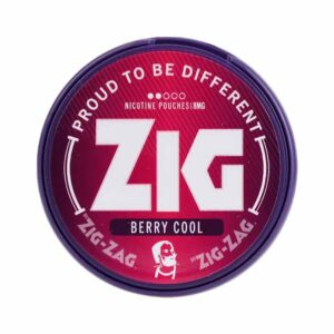 ZIG Nicotine Pouch Berry Cool 8mg x 5