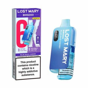 Lost Mary BM6000 Blue Razz Cherry - 12ml