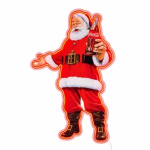 Coca Cola Santa Neon Wall Sign 60cm