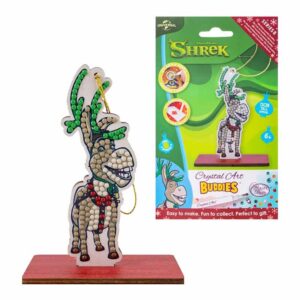 Craft Buddies Crystal Art Buddy Festive Donkey