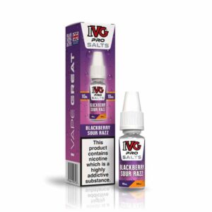 IVG Pro Salts Blackberry Sour Razz 10mg