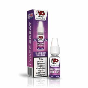 IVG Pro Salts Blackberry Sour Razz 20mg 10ml