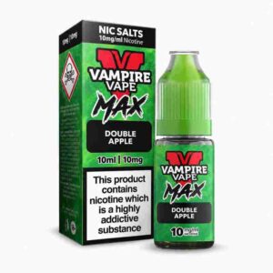 Vampire Vape Max Double Apple 10mg 10ml x 5