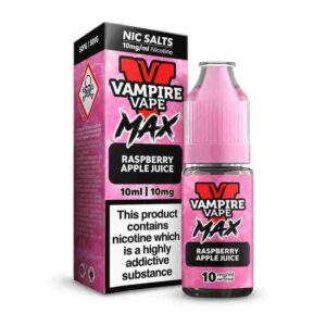 Vampire Vape Max Raspberry Apple Juice 10mg 10ml x 5