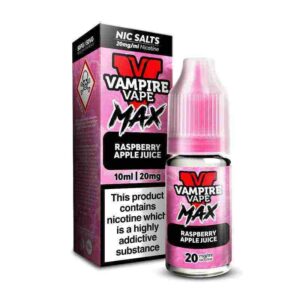 Vampire Vape Max Raspberry Apple Juice 20mg 10ml x 5