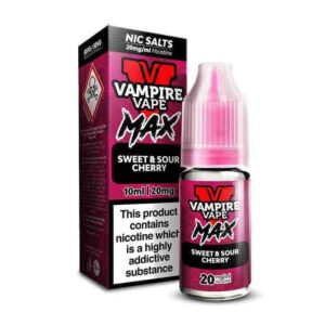 Vampire Vape Max Sweet Sour Cherry 20mg 10ml x 5