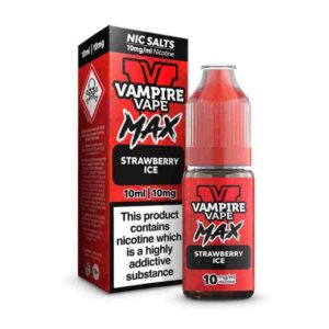 Vampire Vape Max Strawberry Ice 10mg 10ml x 5