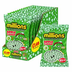 Millions Bag Apple PM &pound;1.49 110g in display of 12