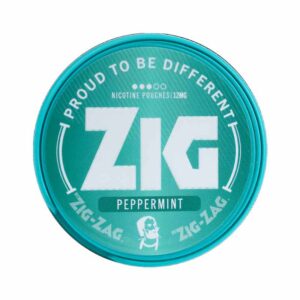 ZIG Nicotine Pouch Peppermint 12mg x 5