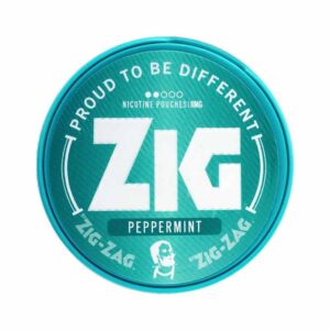 ZIG Nicotine Pouch Peppermint 8mg x 5