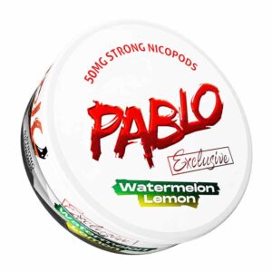 Pablo Exclusive Nicotine Pouch Watermelon Lemon 50mg x 10