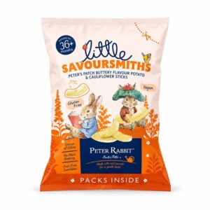 Little Savoursmiths Peter Rabbit Buttery Potato and Cauliflower Sticks 4 x 11g Multipack x 12