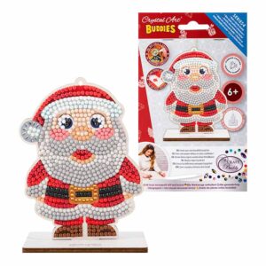 Craft Buddies Crystal Art Buddy Festive Santa