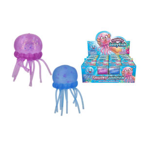 12 x Squishy Maltose Jellyfish in display 10cm
