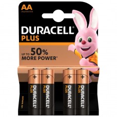 Duracell AA Plus Power 4 Pack Hardware