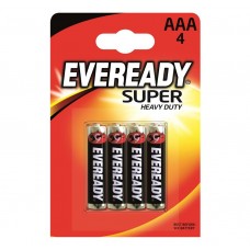 Eveready AAA Super Heavy Duty 4 Pack Hardware