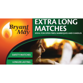 Bryant & May Extra Long Safety Matches Smokers